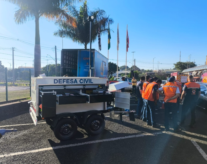 Prefeitura de Paraíso participa do Treinamento da Operação SP Sem Fogo e recebe kit estiagem.